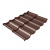 Металлочерепица Grand Line Kvinta Uno Drap Металлочерепица Grand Line Kvinta Uno Drap