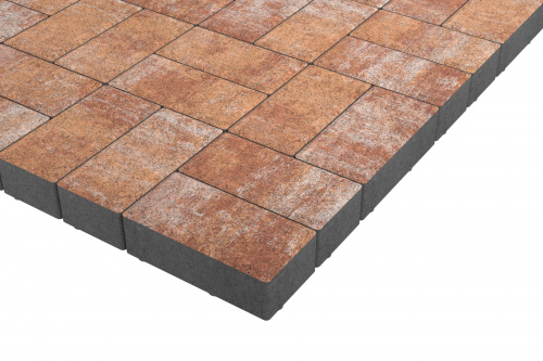 Брусчатка Stellard Прямоугольник 80 мм Color mix Голден