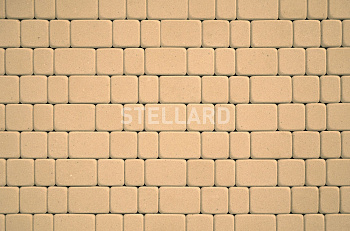 Тротуарная плитка Stellard Старый город Желтая 40